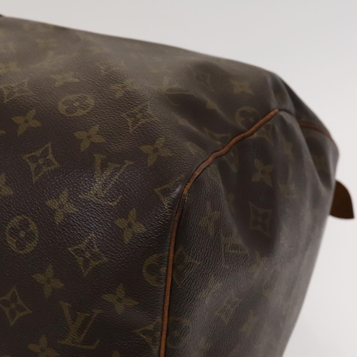 Louis Vuitton Keepall Bag Monogram Canvas Brown Canvas Travel Bag