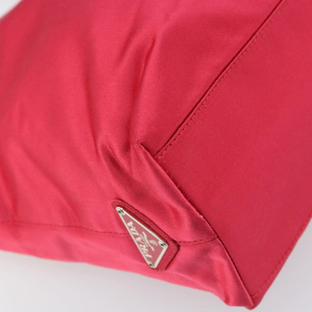 Prada Vintage Handbag Satin Red Satin Handbag