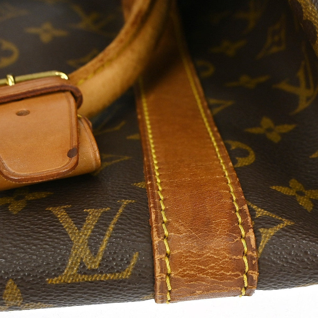 Louis Vuitton Keepall Bandouliere Bag Monogram Canvas Brown Canvas Travel Bag