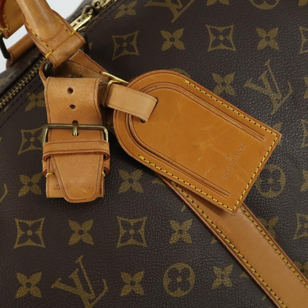 Louis Vuitton Keepall Bag Monogram Canvas Brown Canvas Travel Bag