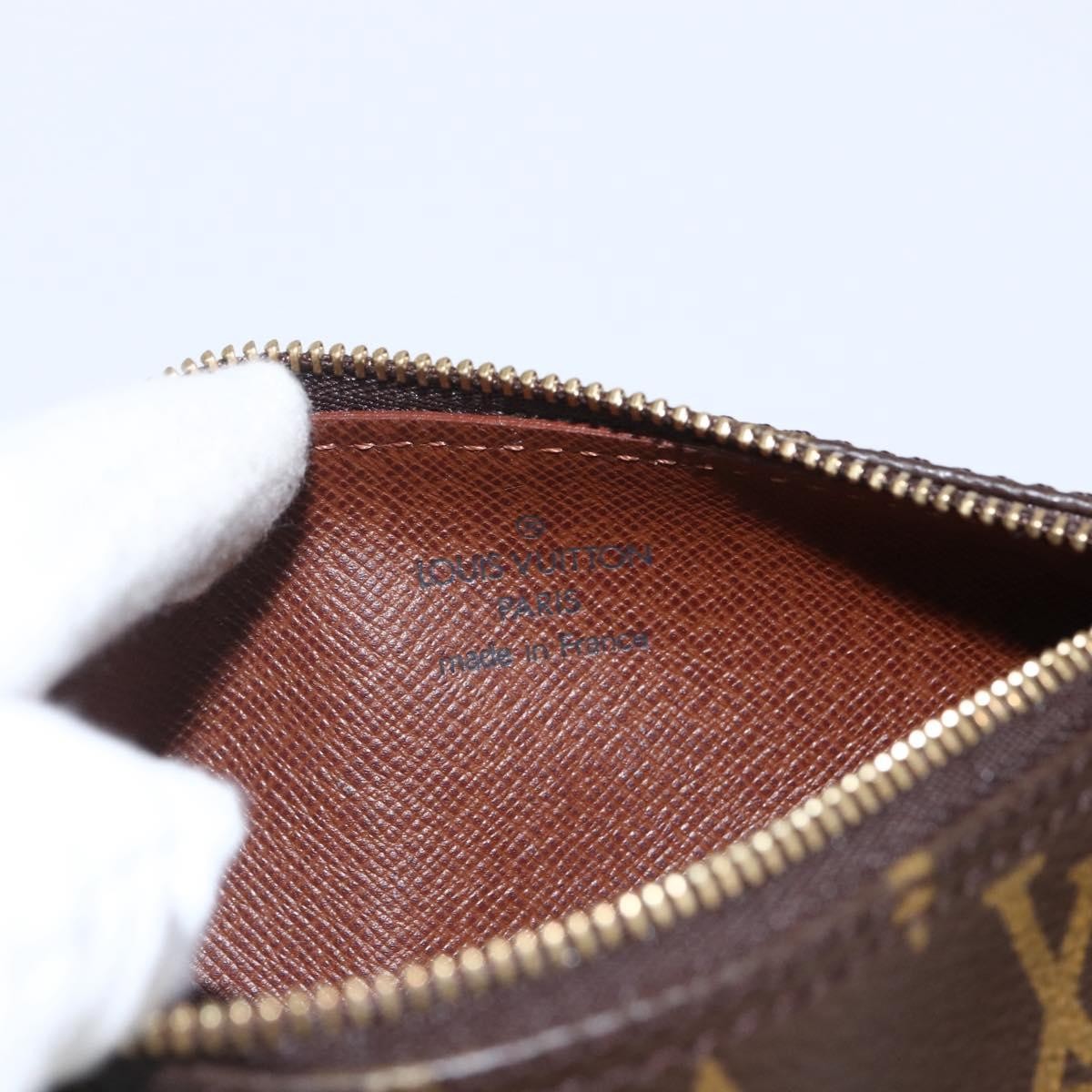 Louis Vuitton Papillon Pochette Monogram Canvas Brown Canvas Clutche & Pouche Bag