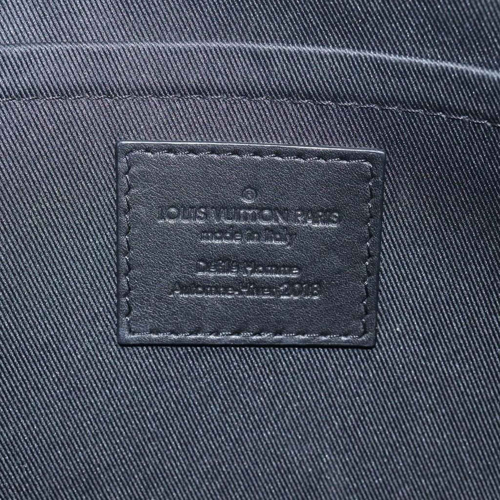 Louis Vuitton Pochette Cosmos Limited Edition Monogram Glaze Canvas Black Canvas Clutche & Pouche Bag