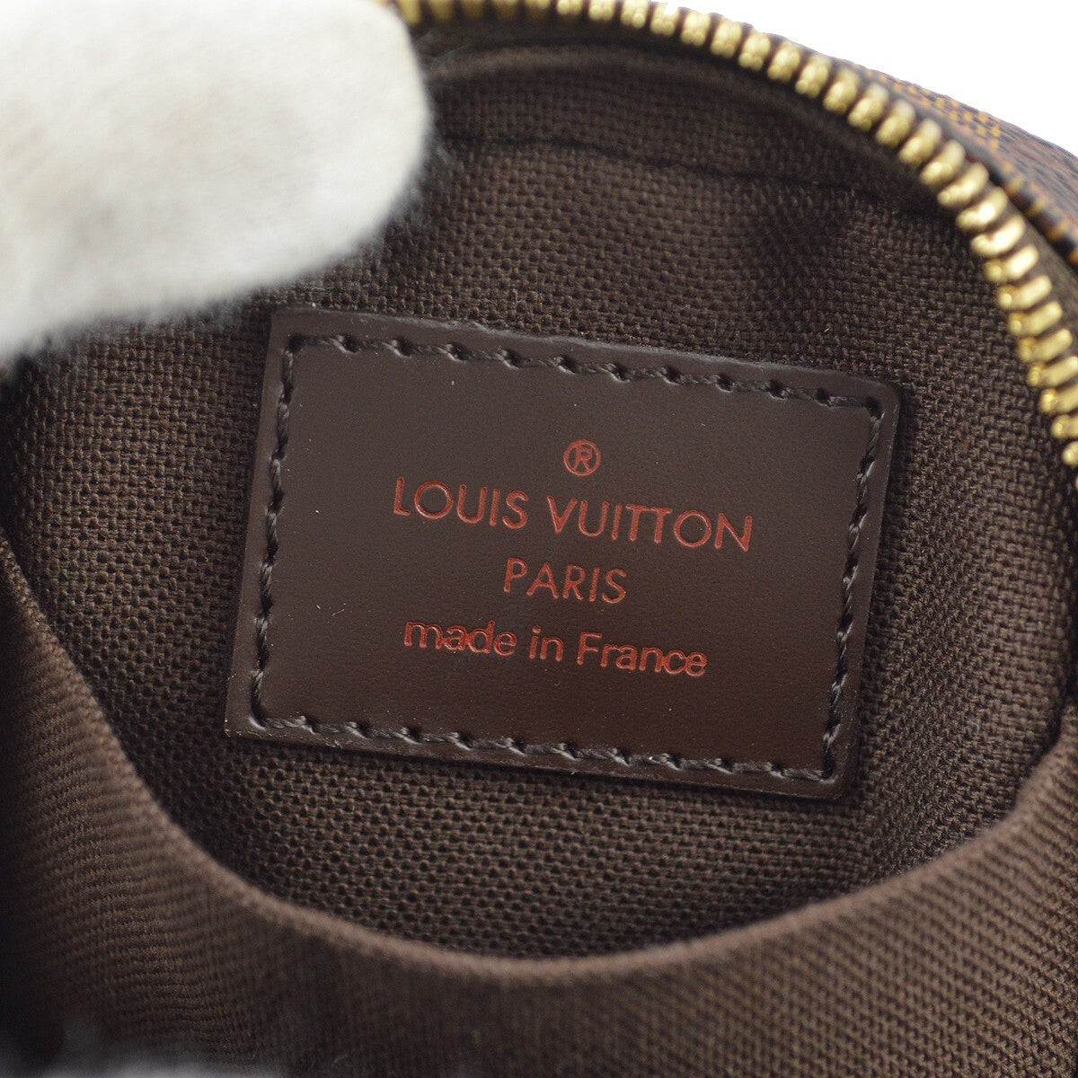 Louis Vuitton Etui Okapi Camera Case Damier Brown Canvas Shoulder Bag