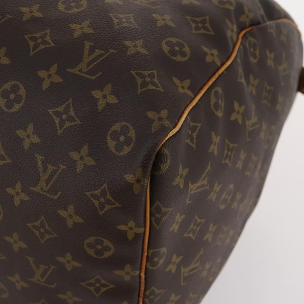 Louis Vuitton Keepall Bag Monogram Canvas Brown Canvas Travel Bag