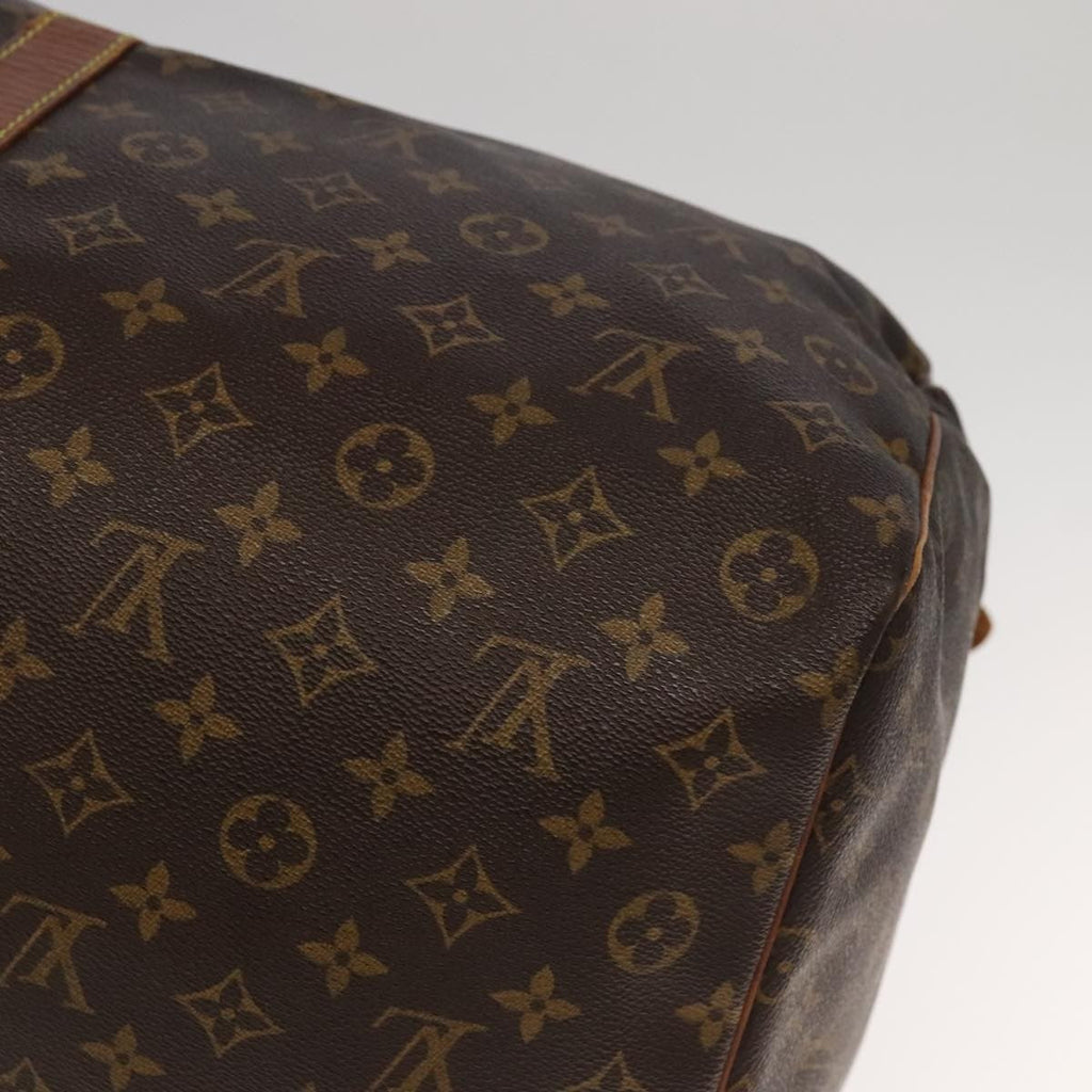Louis Vuitton Keepall Bag Monogram Canvas Brown Canvas Travel Bag