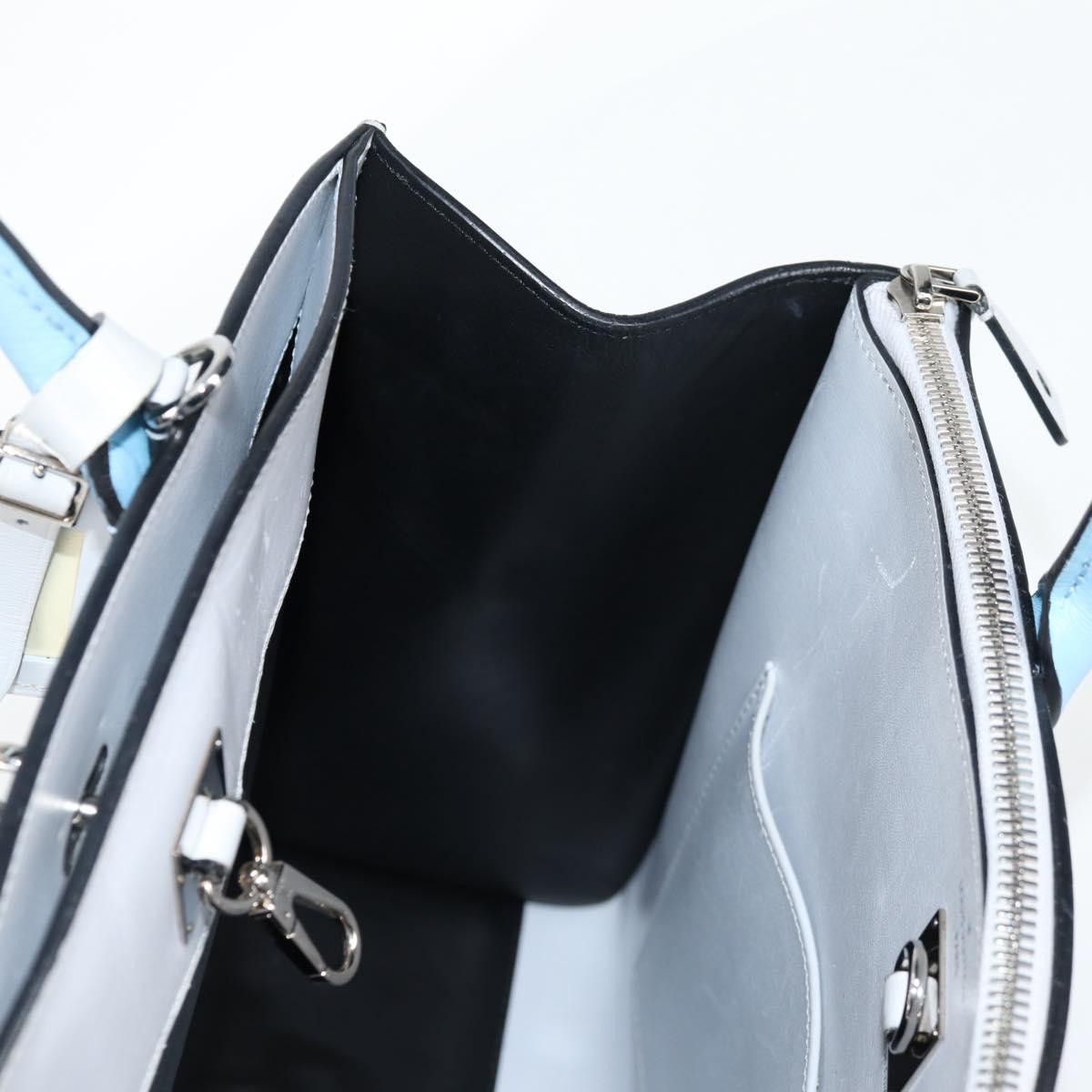 Louis Vuitton City Steamer Handbag Leather Black Leather Handbag
