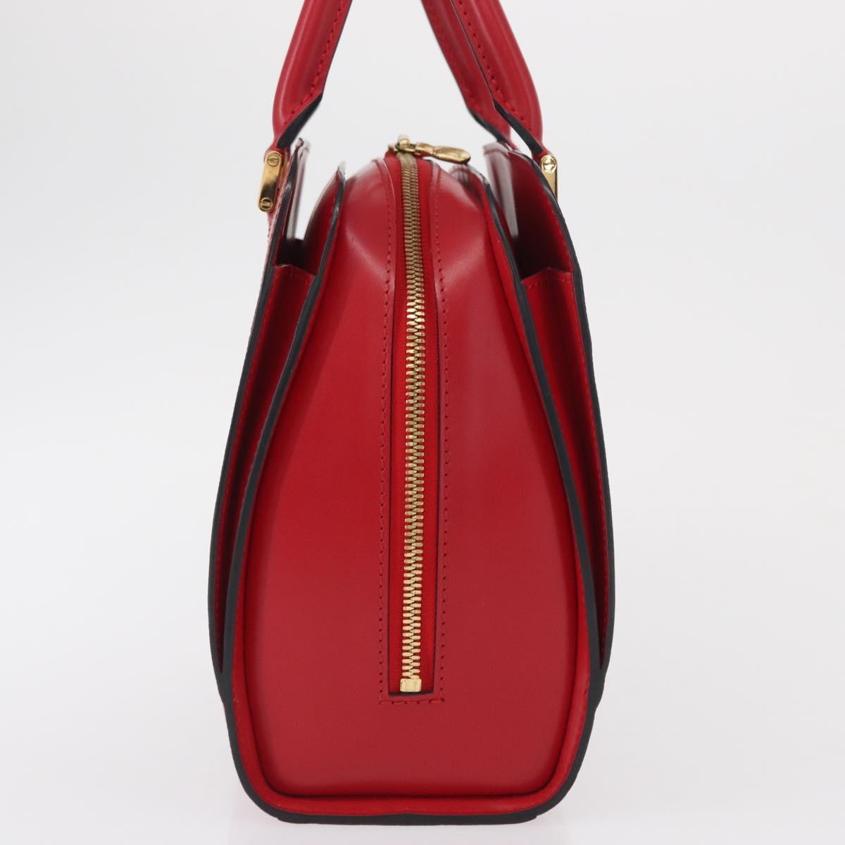 Louis Vuitton Pont Neuf Handbag Epi Leather Red Leather Handbag
