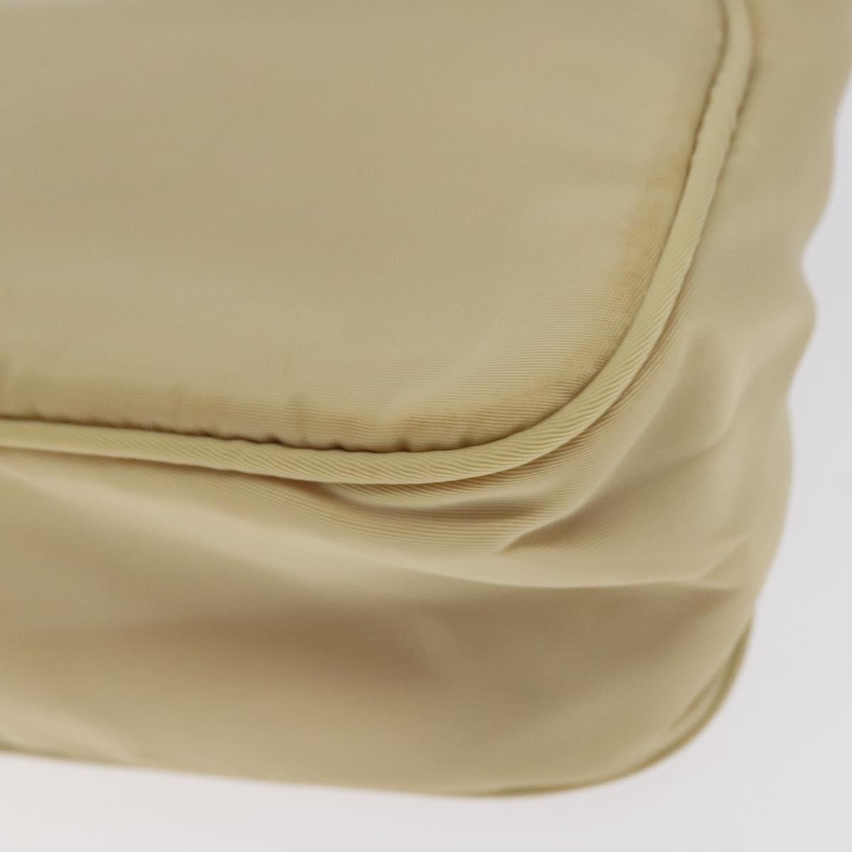 Prada Hobo Tessuto Beige Nylon Handbag