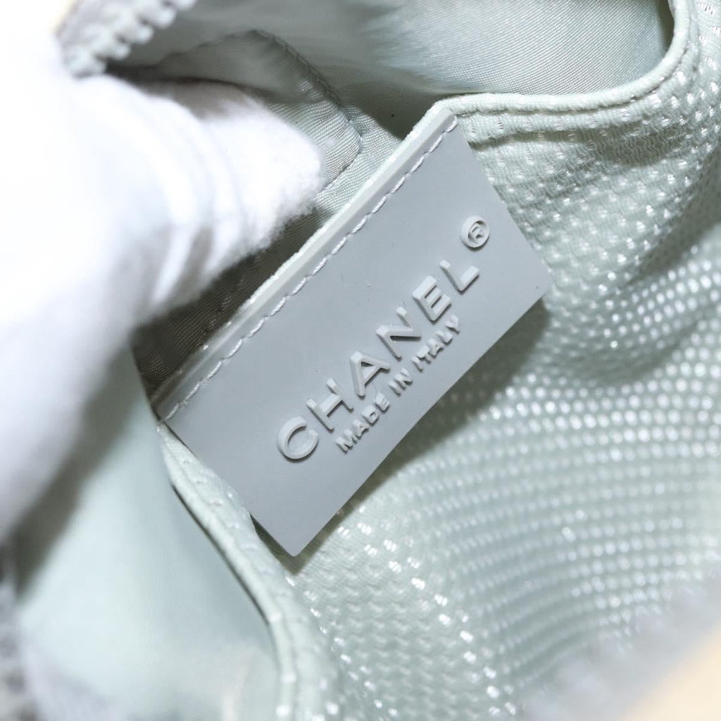 Chanel Sport Line Camera Crossbody Bag Nylon White Nylon Shoulder Bag Bag