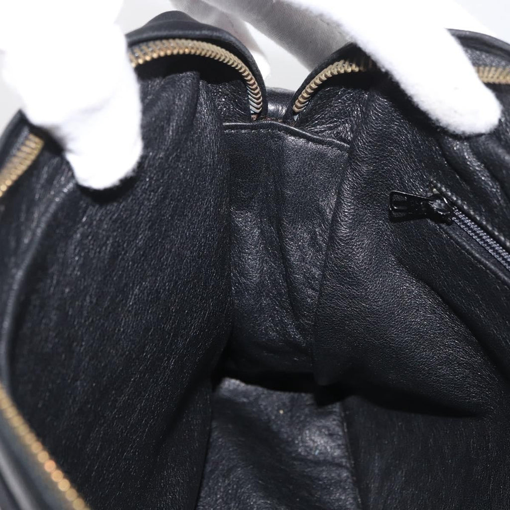 Chanel Vintage Diamond Cc Camera Shoulder Bag Quilted Caviar Black Leather Shoulder Bag Bag