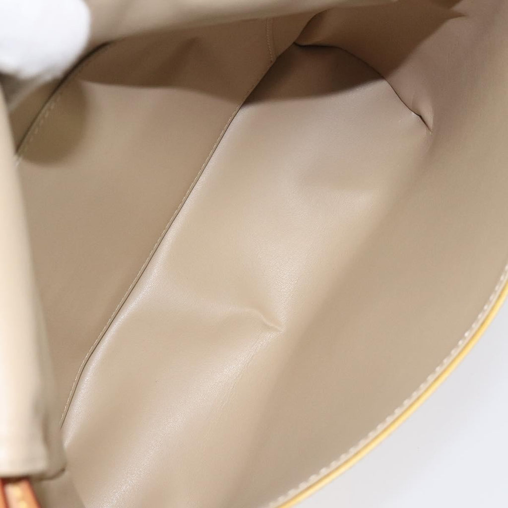 Louis Vuitton Thompson Street Handbag Monogram Vernis Beige Patent_Leather Bag
