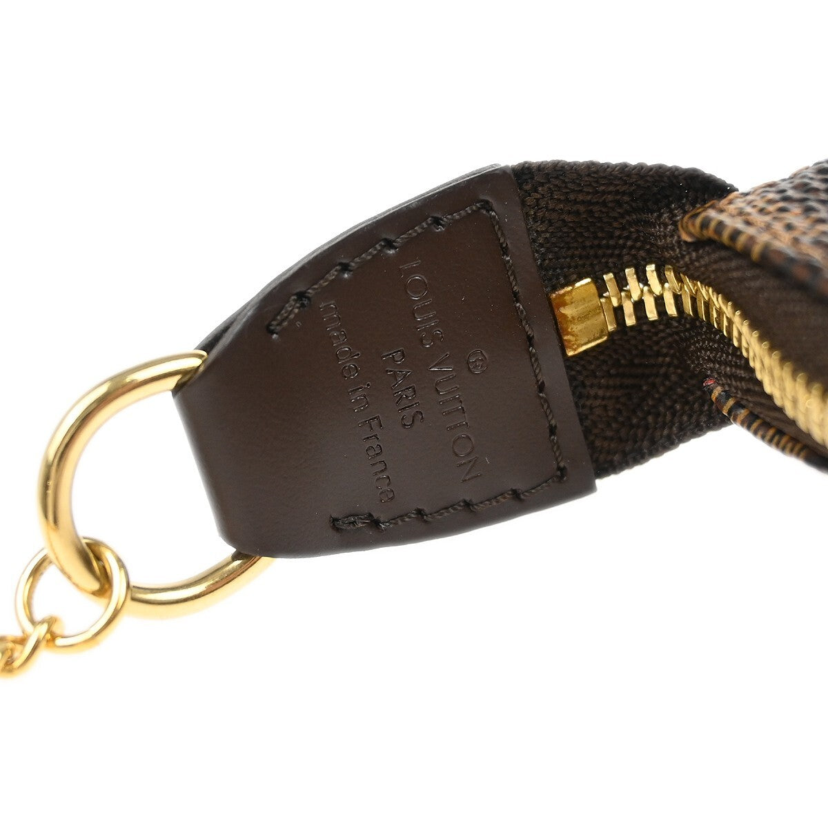 Louis Vuitton Pochette Accessoires Limited Edition Damier Brown Canvas Clutche & Pouche Bag