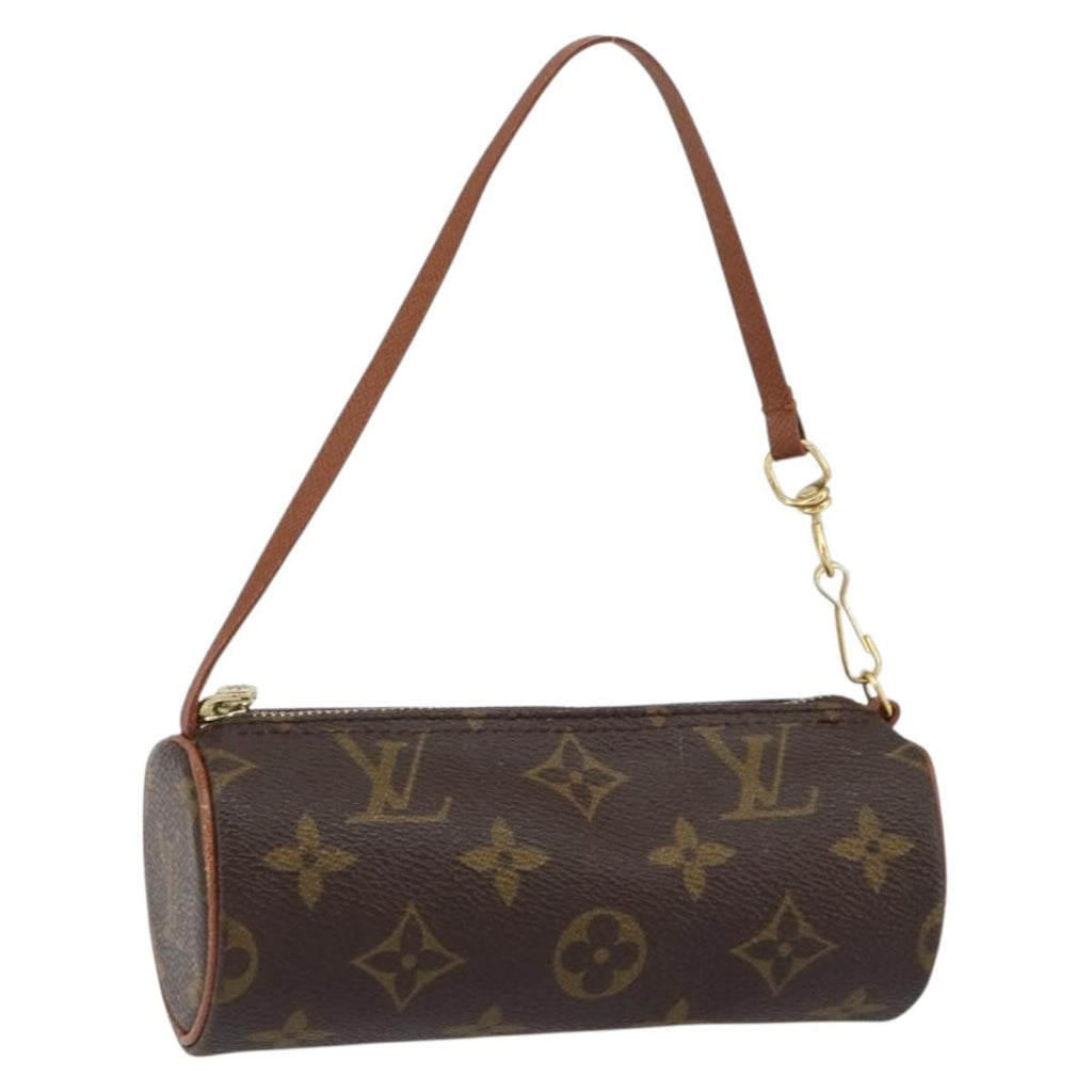 Louis Vuitton Papillon Pochette Monogram Canvas Brown Canvas Clutche & Pouche Bag