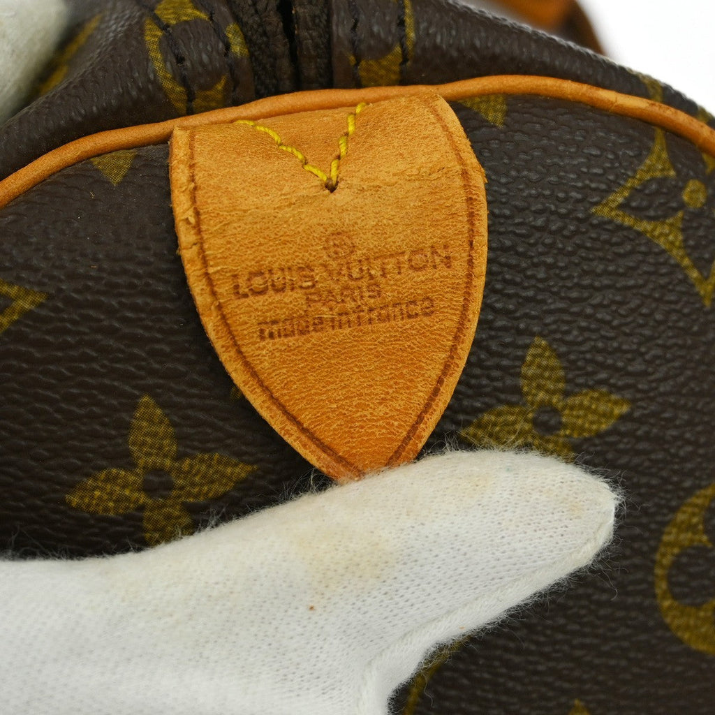 Louis Vuitton Keepall Bag Monogram Canvas Brown Canvas Travel Bag