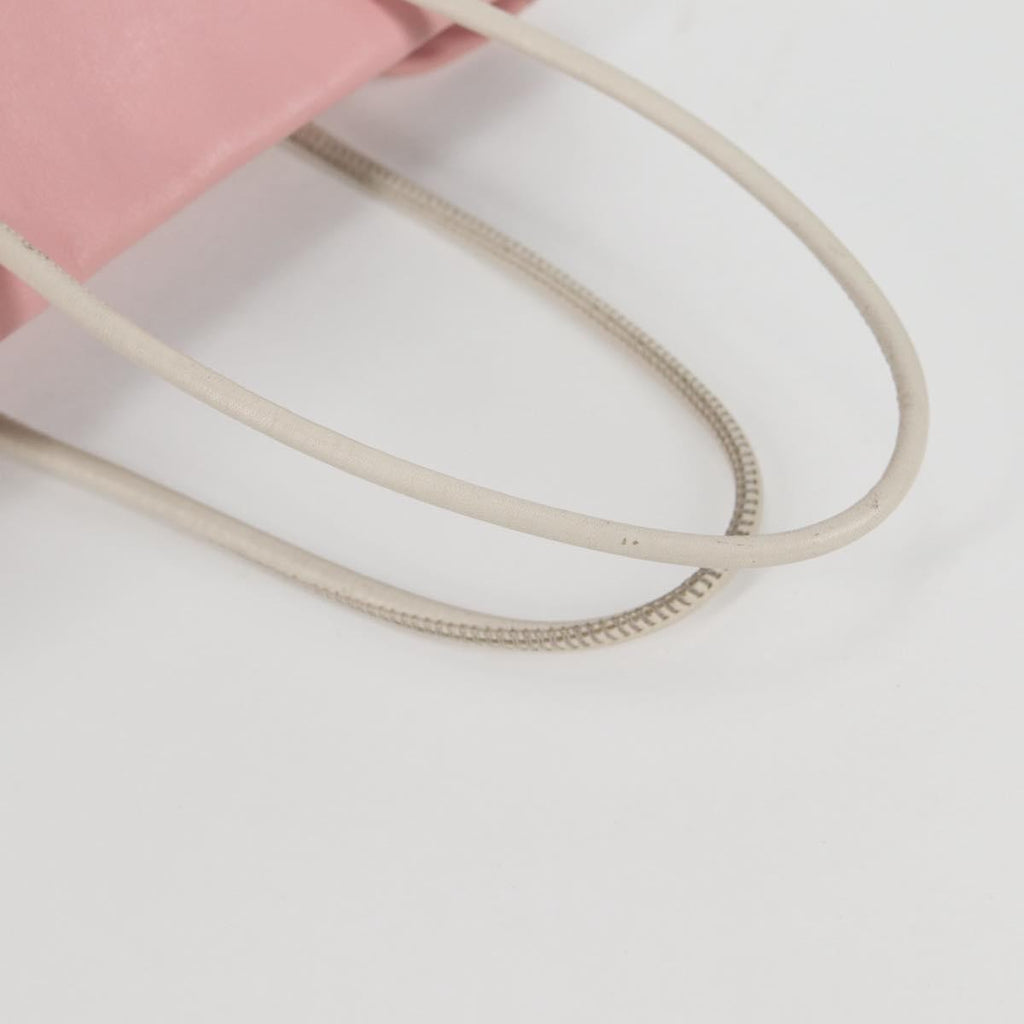 Chanel Essential Shopping Tote Leather Pink Leather Bag