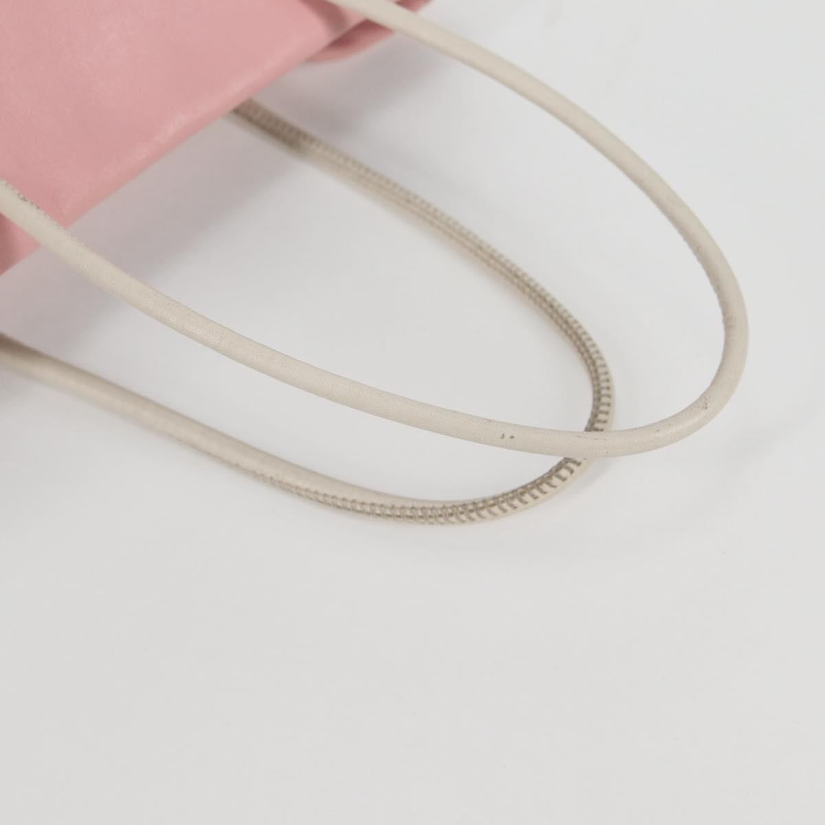 Chanel Essential Shopping Tote Leather Pink Leather Bag