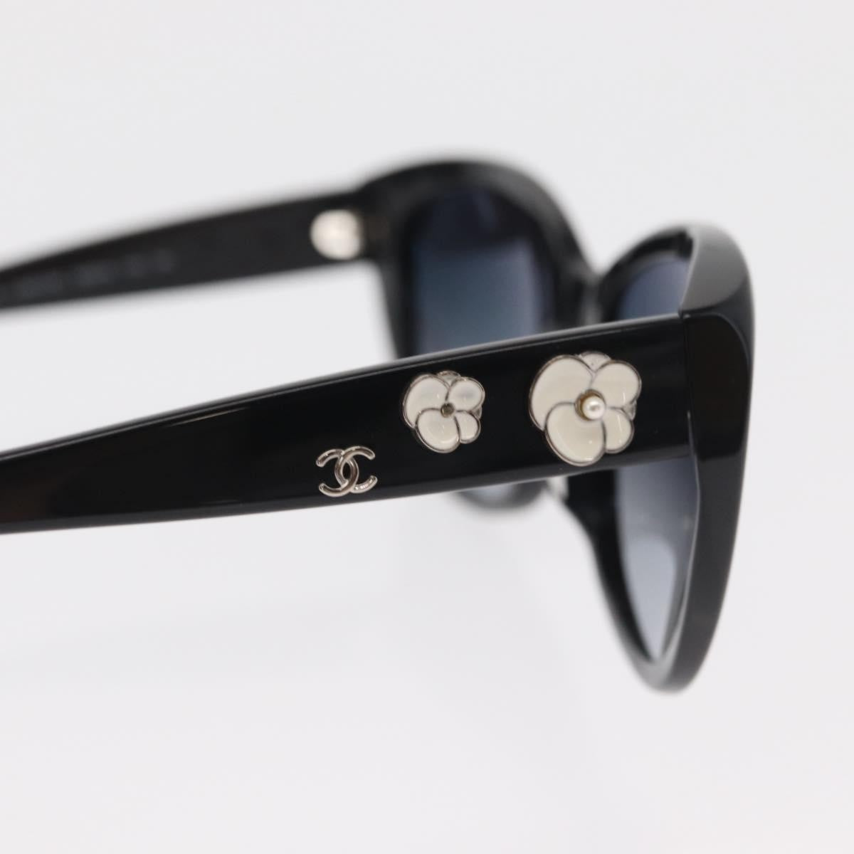 Chanel Camélia Sunglasses Plastic Black Plastic Sunglasse Accessory