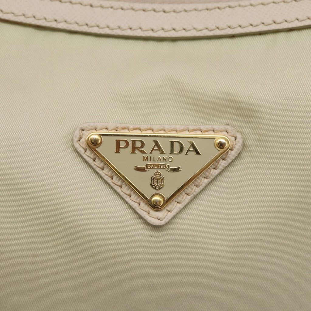 Prada Re-Edition 2005 Shoulder Bag Tessuto Beige Nylon Shoulder Bag Bag