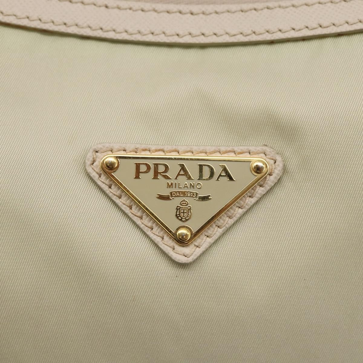 Prada Re-Edition 2005 Shoulder Bag Tessuto Beige Nylon Shoulder Bag Bag