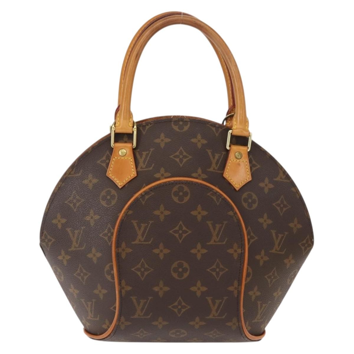 Louis Vuitton Ellipse Bag Monogram Canvas Brown Canvas Handbag