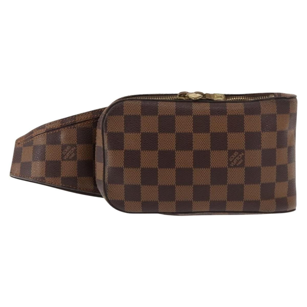 Louis Vuitton Geronimos Waist Bag Damier Brown Canvas Shoulder Bag