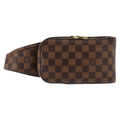 Louis Vuitton Geronimos Waist Bag Damier Brown Canvas Shoulder Bag