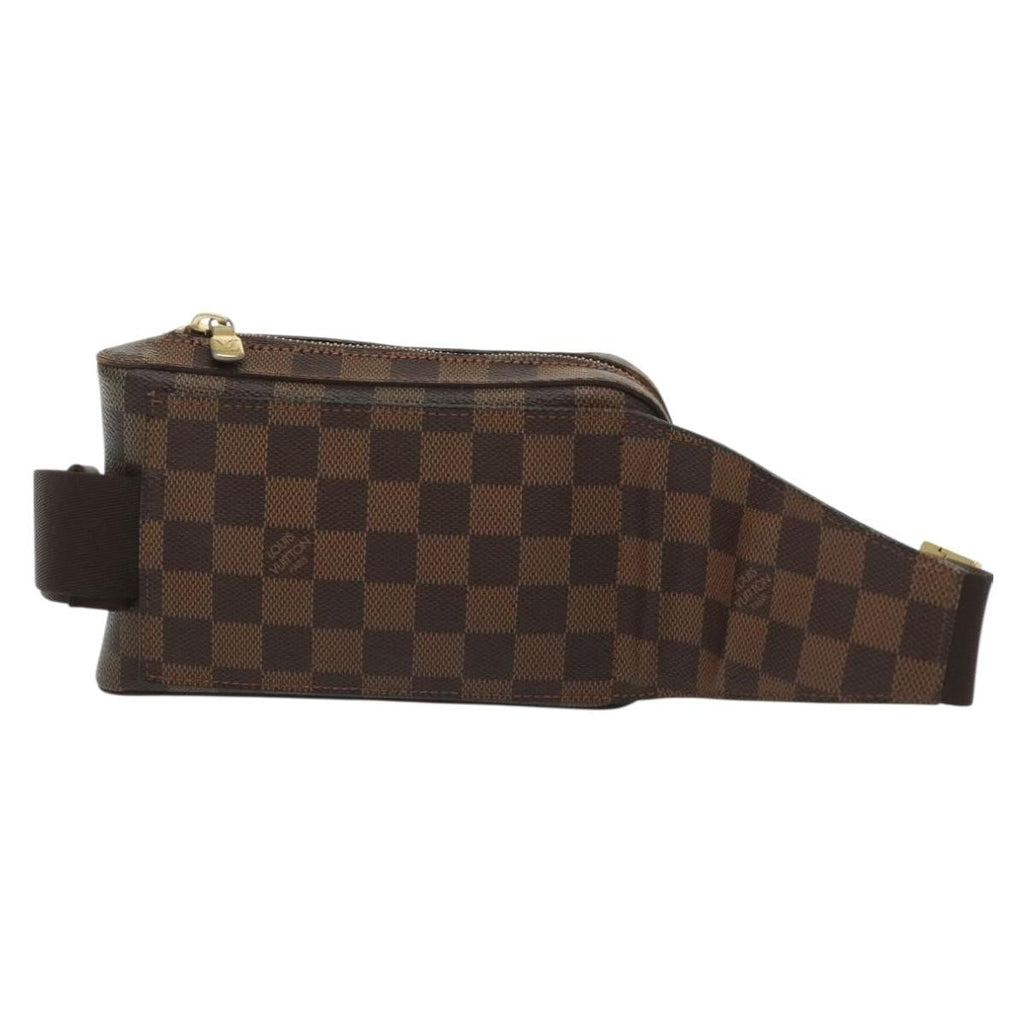 Louis Vuitton Geronimos Waist Bag Damier Brown Canvas Shoulder Bag