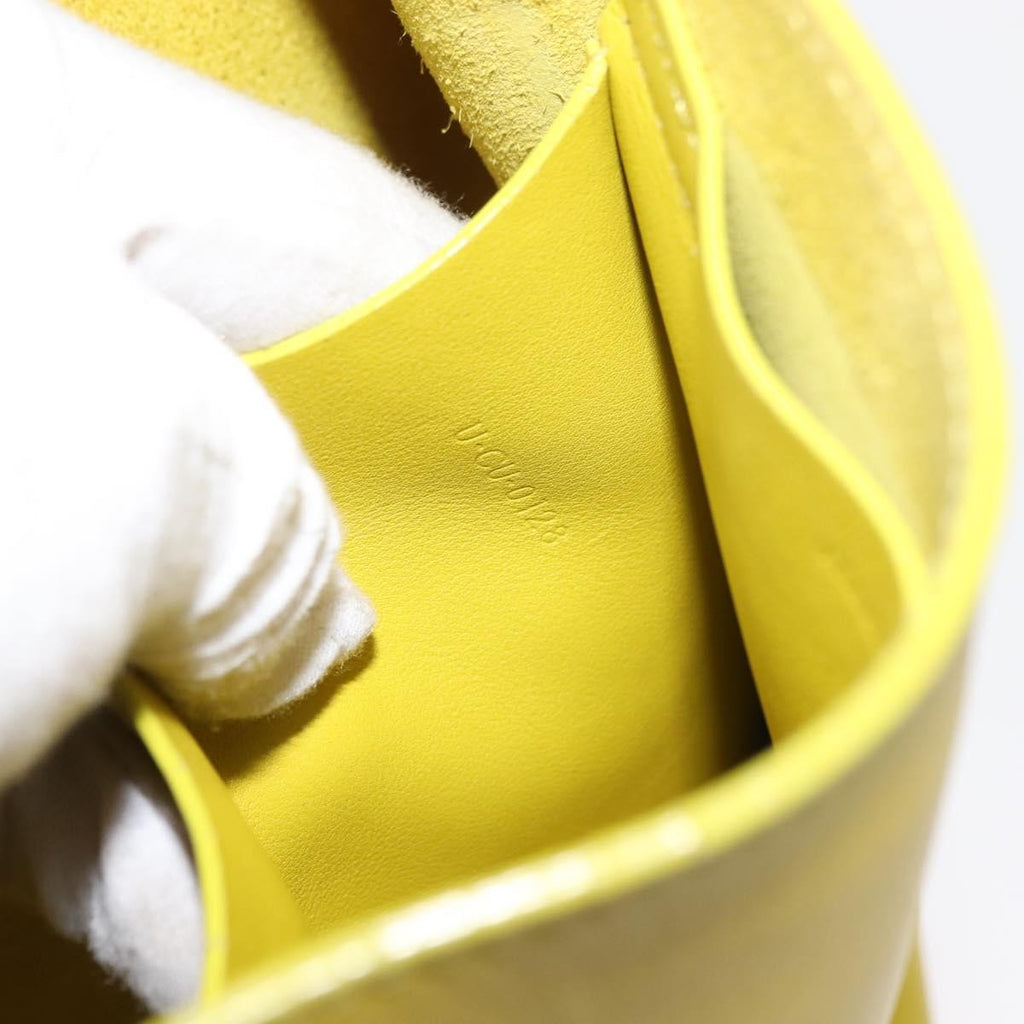 Celine Long Strap Big Bag Bucket Leather Yellow Leather Shoulder Bag Bag