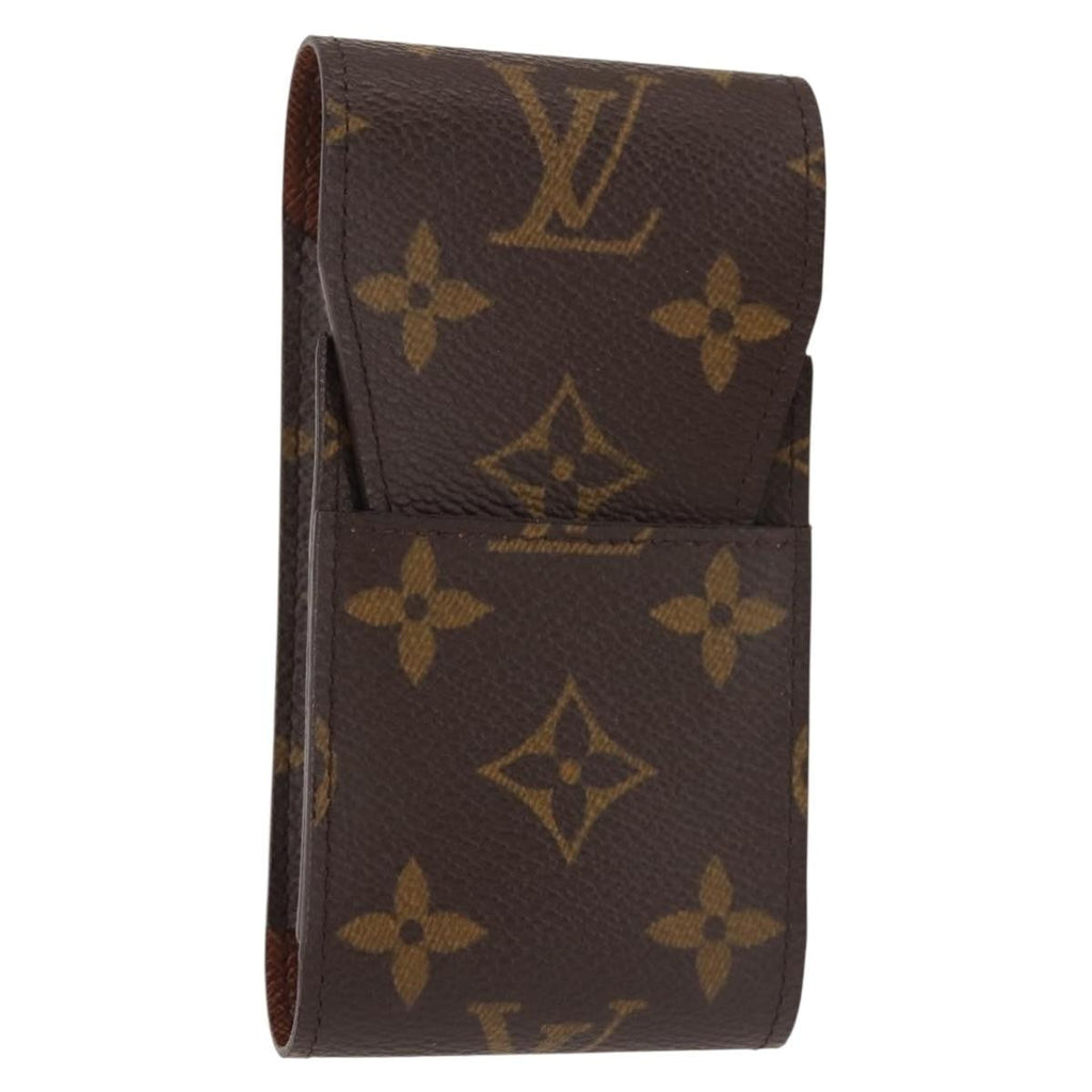 Louis Vuitton Etui Cigarette Case Monogram Canvas Brown Canvas Accessory