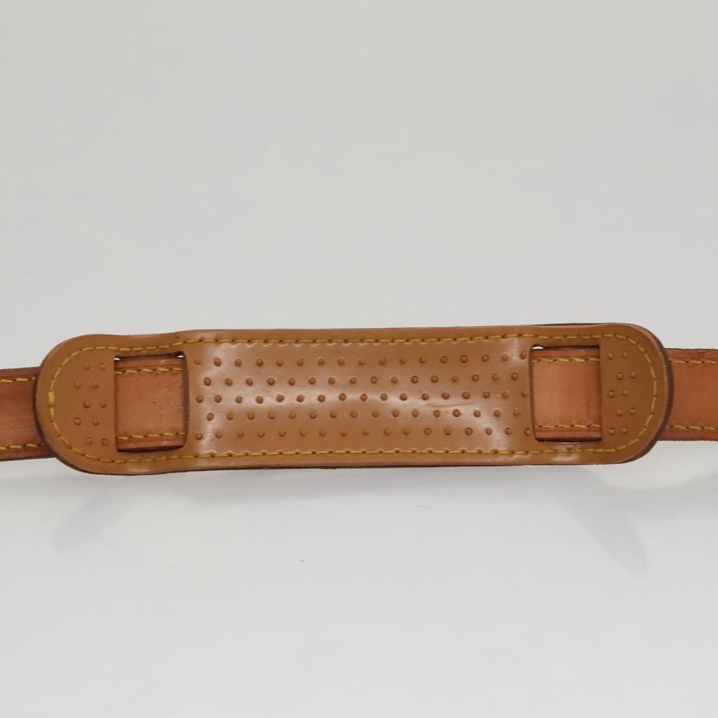 Louis Vuitton Adjustable Shoulder Strap Vachetta Leather Beige Leather Straps Accessory