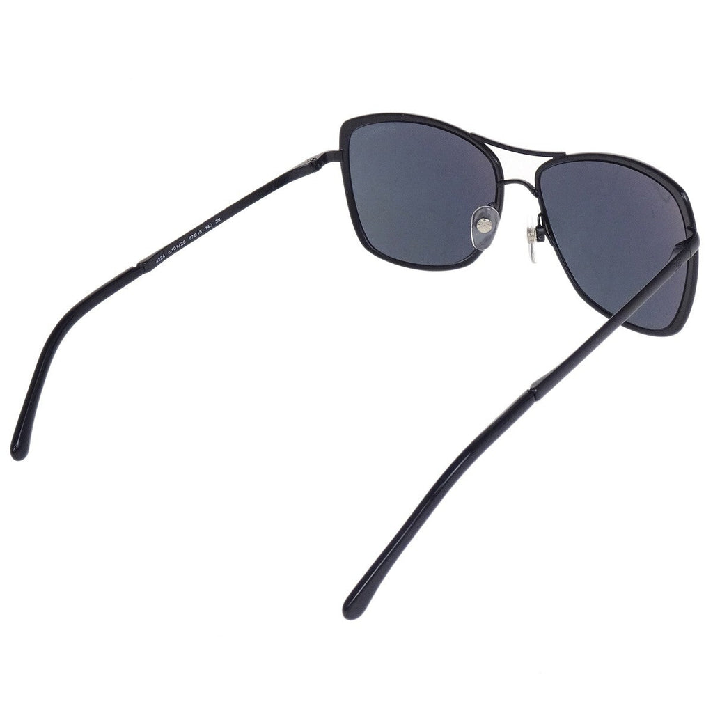 Chanel Logo Cc Sunglasses Plastic Black Plastic Sunglasse Accessory