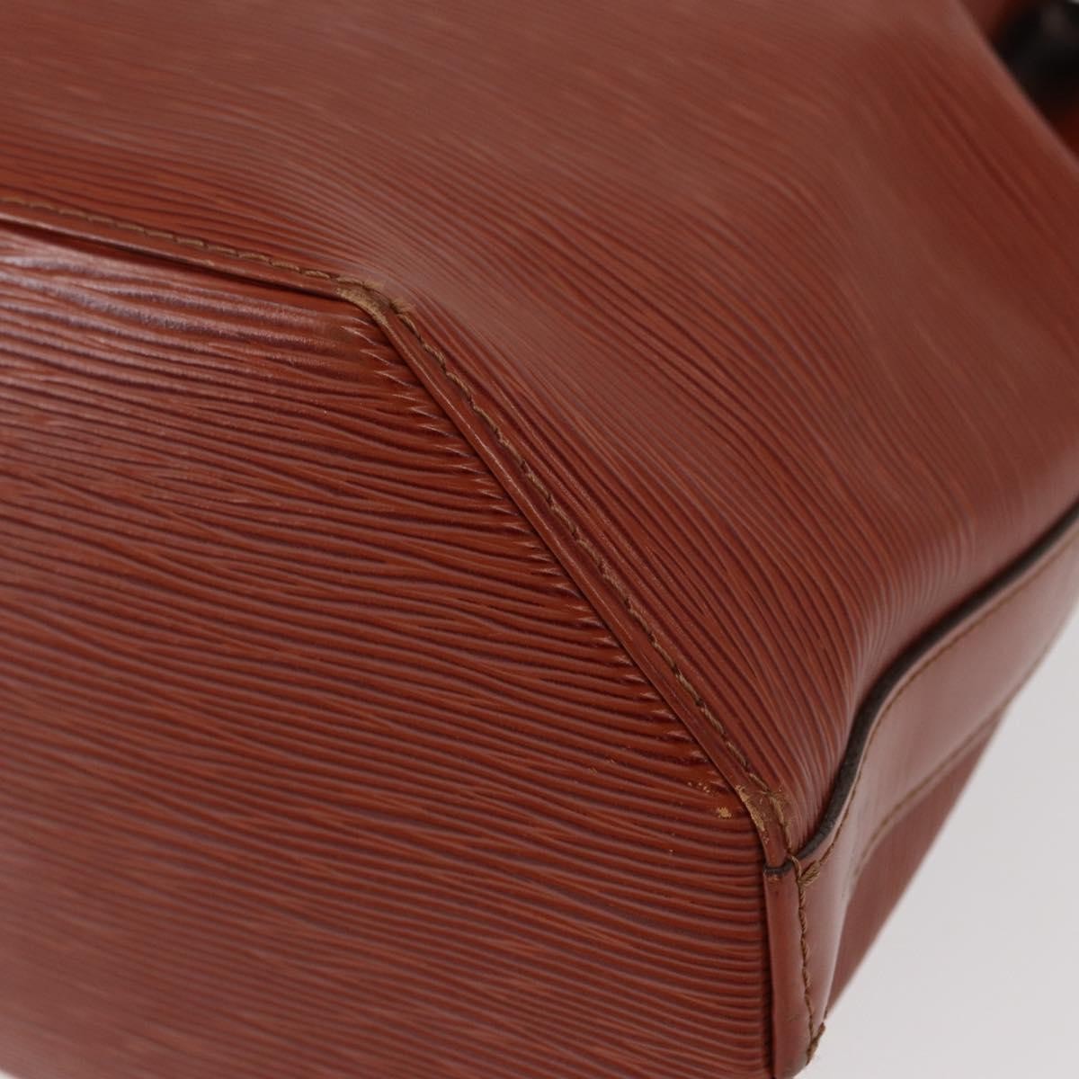 Louis Vuitton Vintage Sac D'epaule Handbag Epi Leather Brown Leather Shoulder Bag