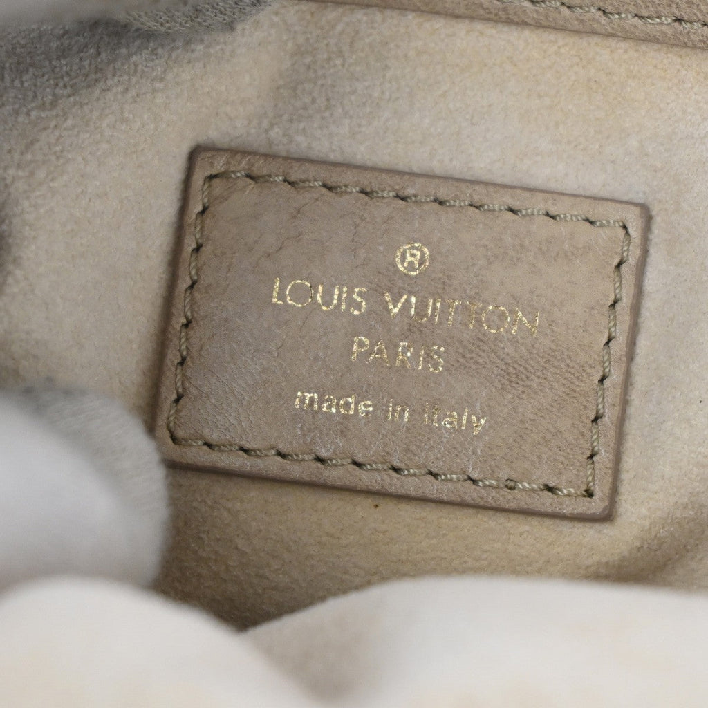 Louis Vuitton Olympe Stratus Handbag Limited Edition Monogram Lambskin Beige Leather Shoulder Bag