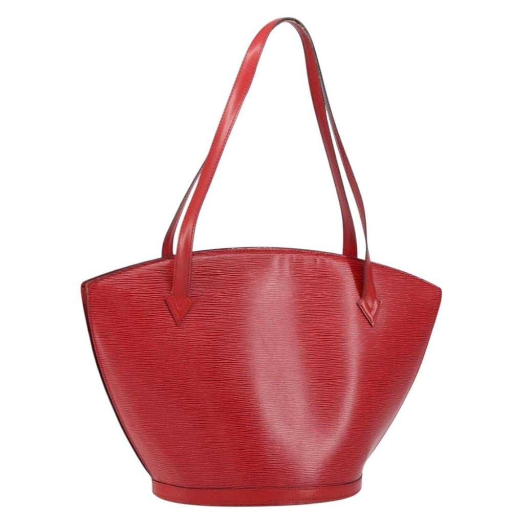 Louis Vuitton Saint Jacques Handbag Epi Leather Red Leather Shoulder Bag
