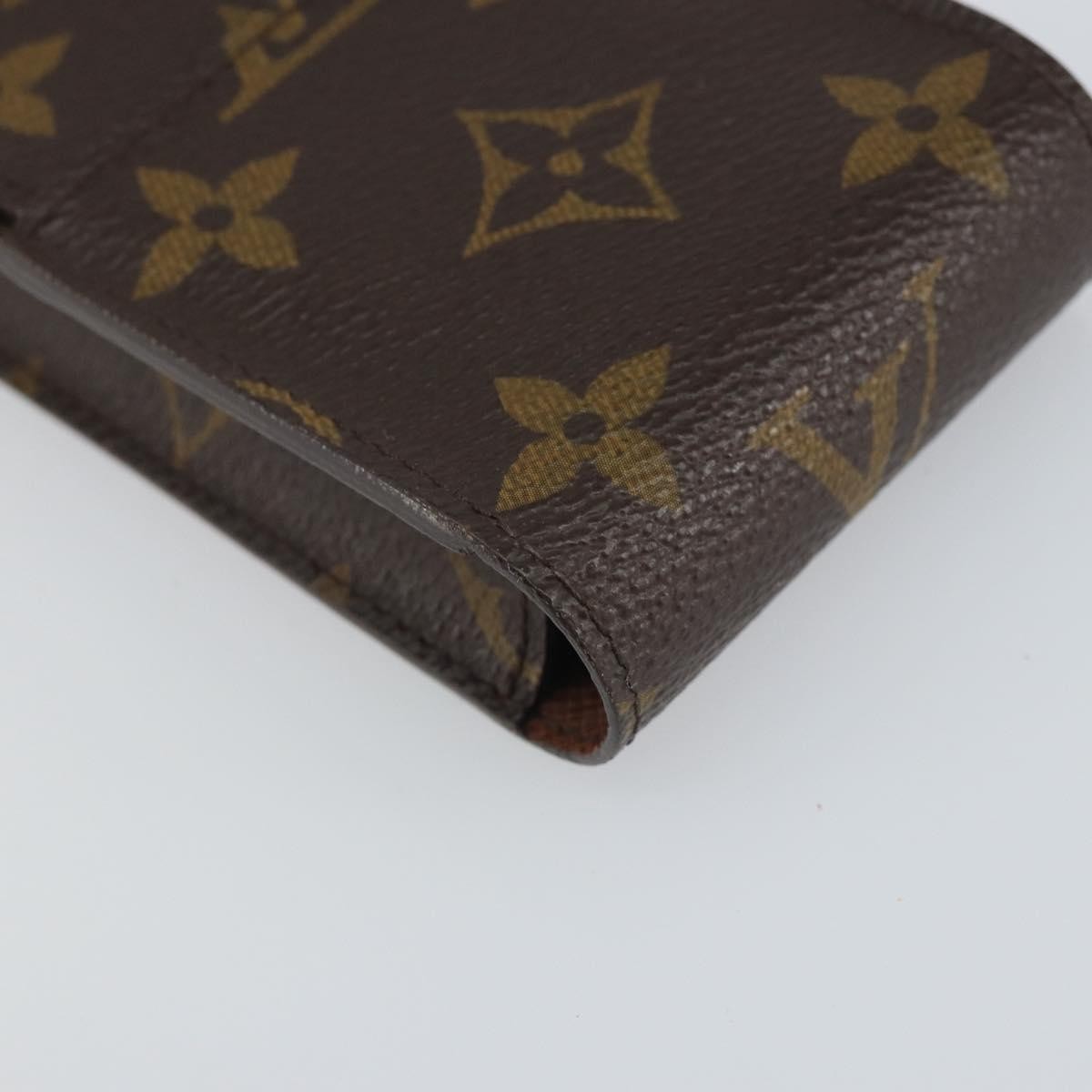 Louis Vuitton Etui Cigarette Case Monogram Canvas Brown Canvas Wallets Accessory