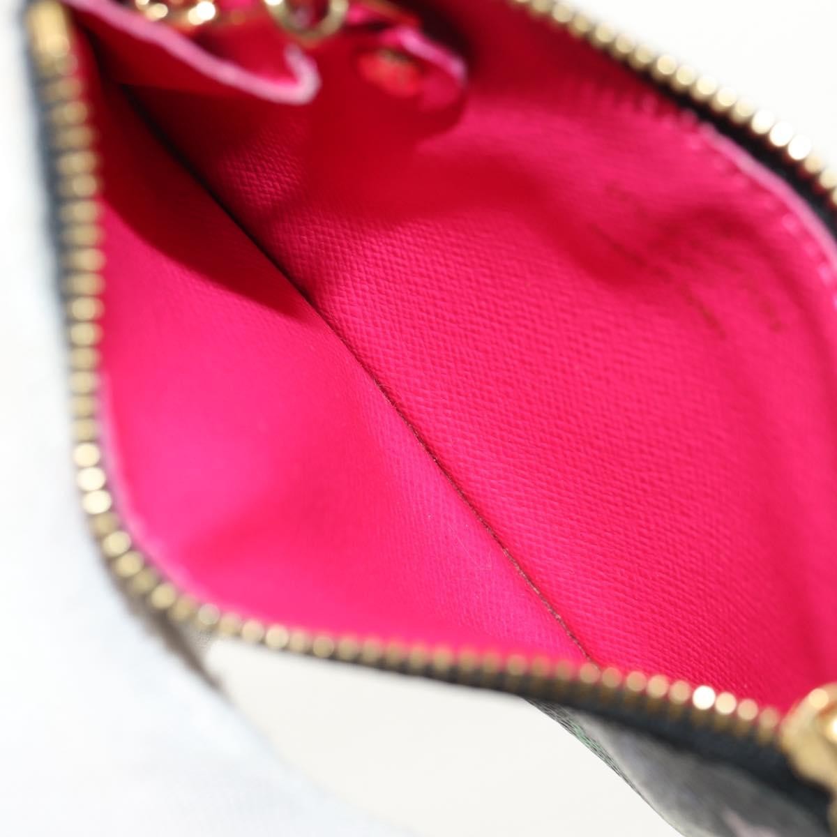 Louis Vuitton Pochette Clés Nm Monogram Multicolor Canvas Black Canvas Wallets Accessory