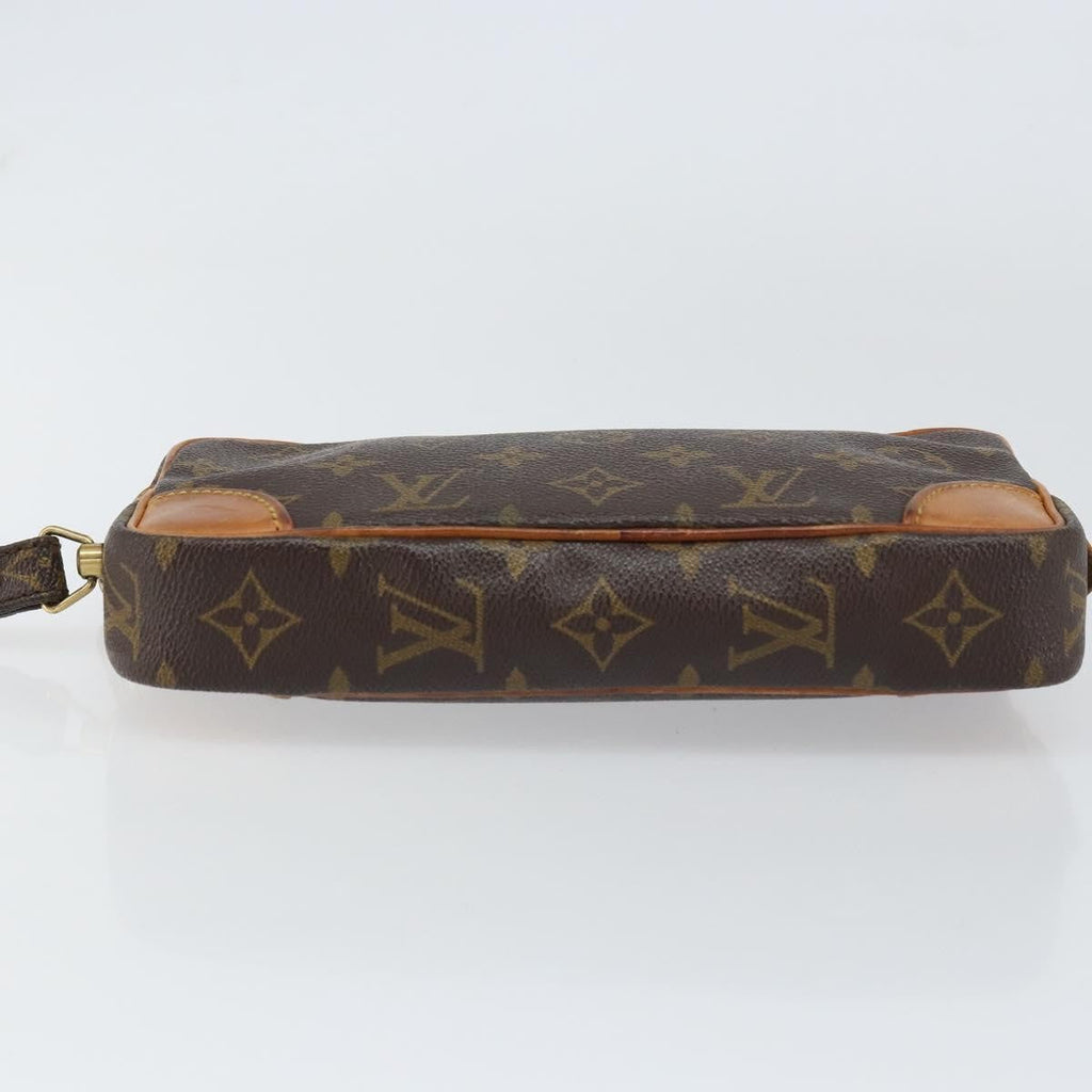 Louis Vuitton Marly Dragonne Clutch Monogram Canvas Brown Canvas Clutche & Pouche Bag