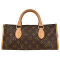 Louis Vuitton Popincourt Handle Bag Monogram Canvas Brown Canvas Handbag