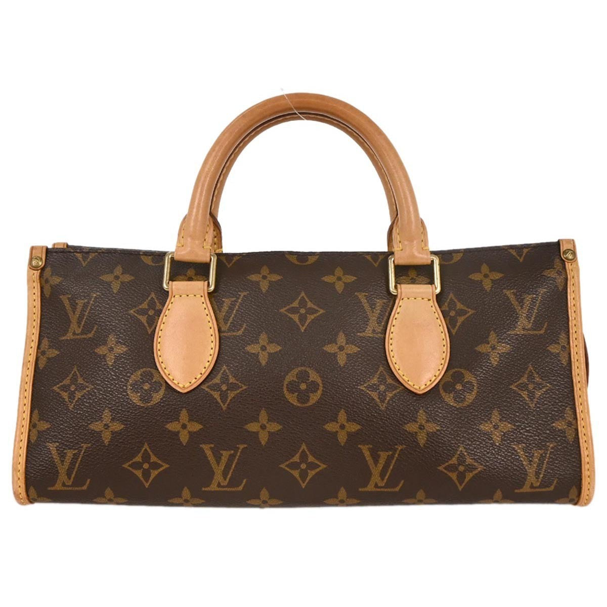 Louis Vuitton Popincourt Handle Bag Monogram Canvas Brown Canvas Handbag