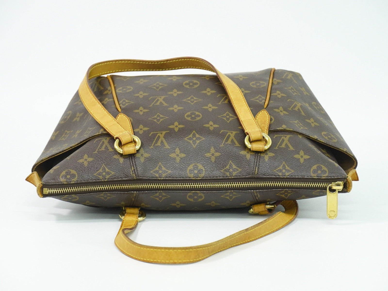 Louis Vuitton Totally Handbag Monogram Canvas Brown Canvas Tote Bag