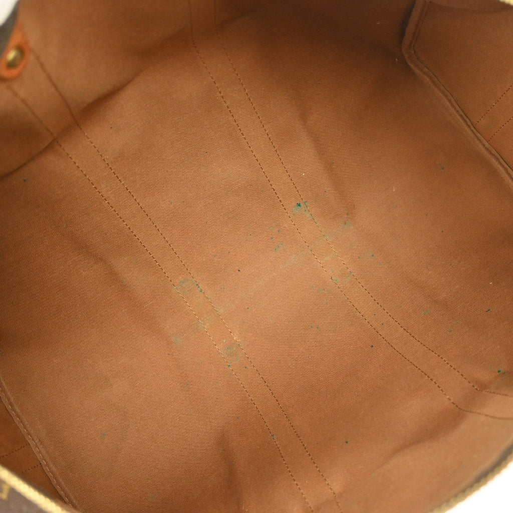 Louis Vuitton Keepall Bandouliere Bag Monogram Canvas Brown Canvas Travel Bag