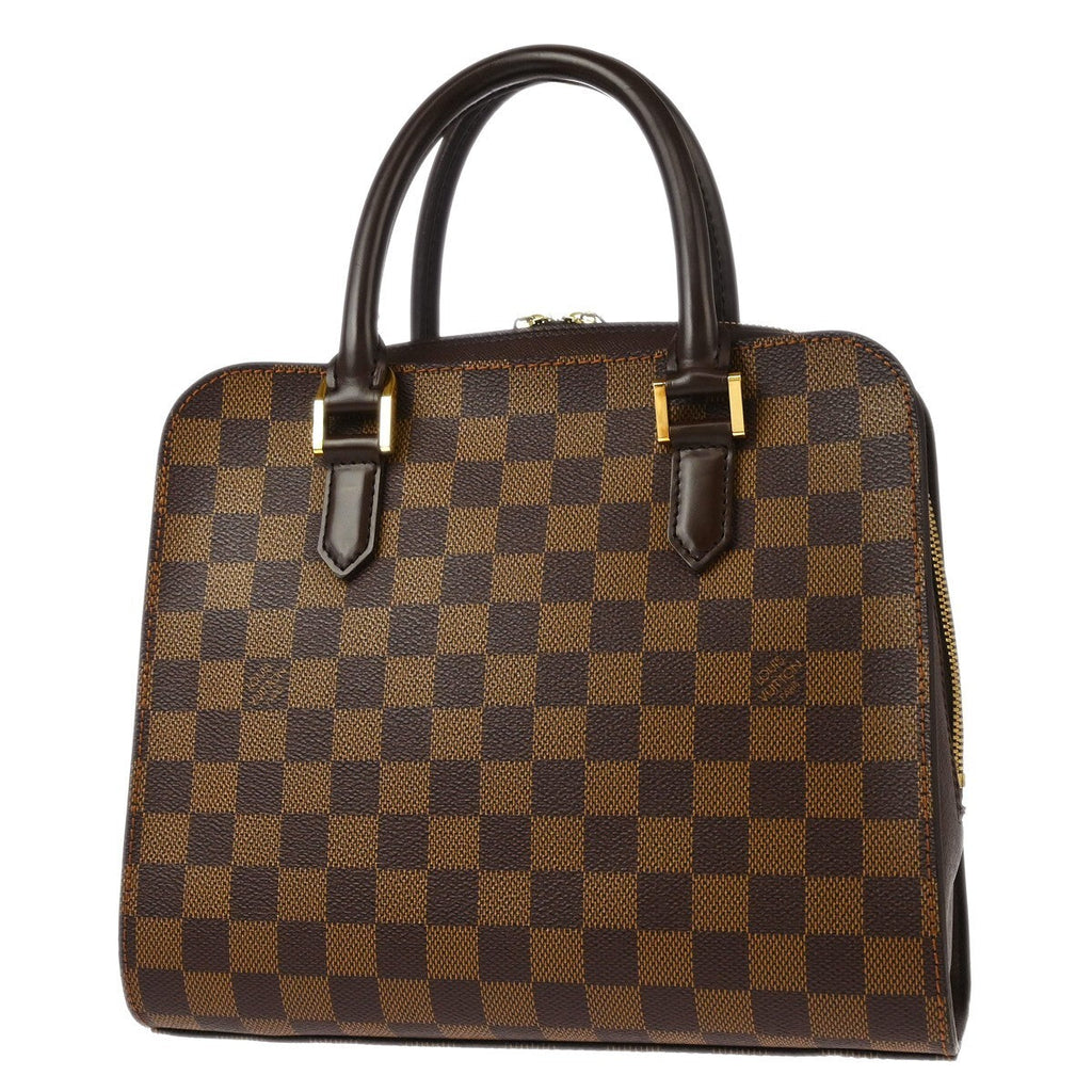 Louis Vuitton Triana Bag Damier Brown Canvas Handbag