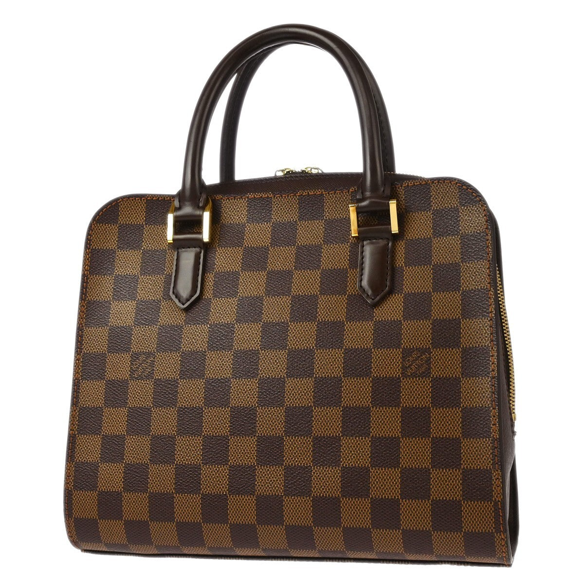 Louis Vuitton Triana Bag Damier Brown Canvas Handbag