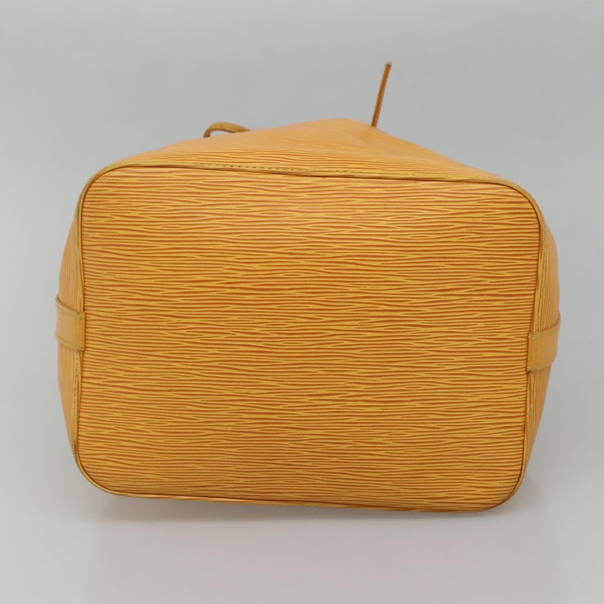 Louis Vuitton Noe Handbag Epi Leather Yellow Leather Bag