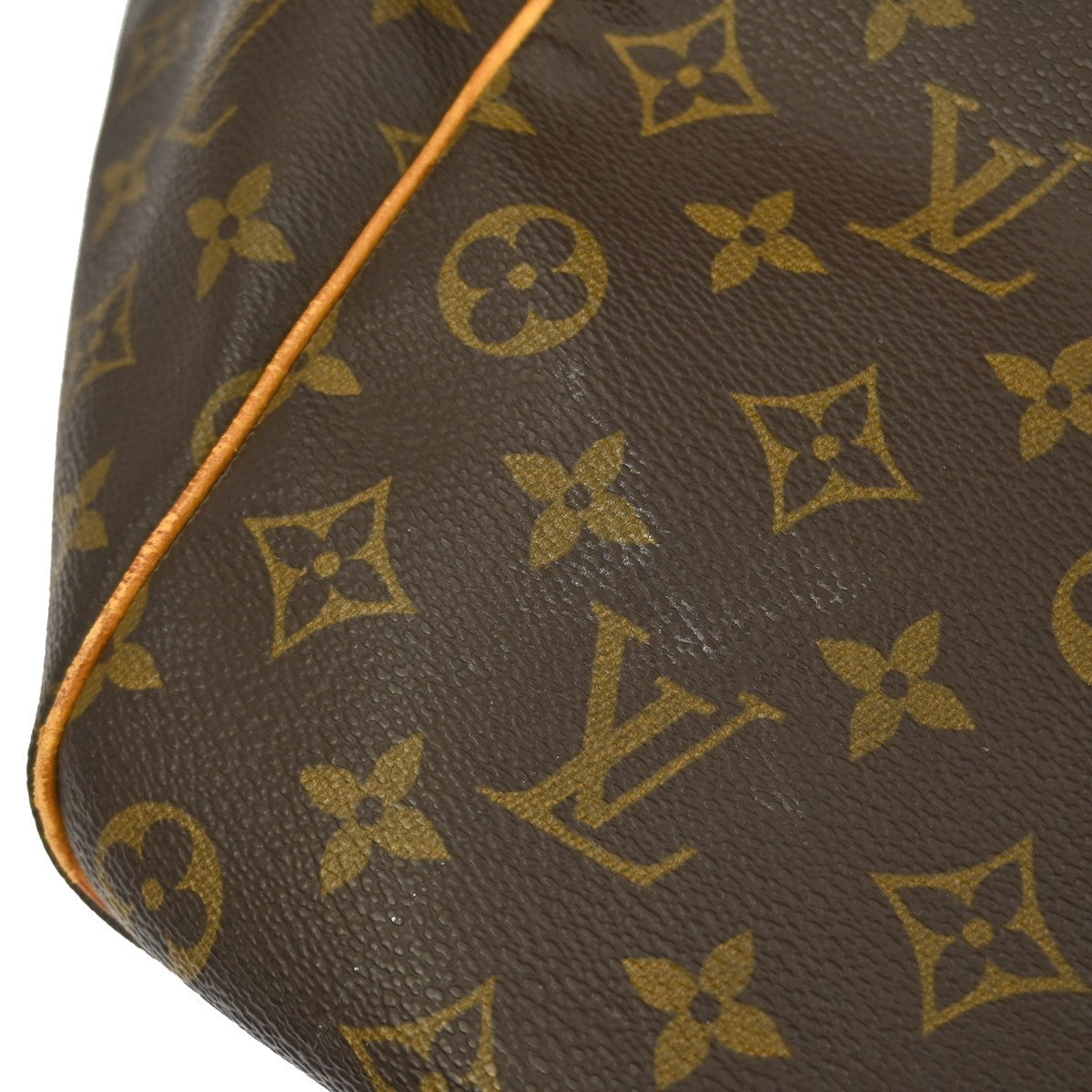 Louis Vuitton Keepall Bag Monogram Canvas Brown Canvas Travel Bag