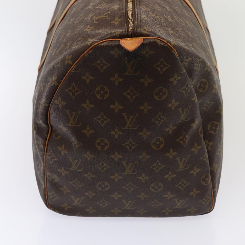 Louis Vuitton Keepall Bag Monogram Canvas Brown Canvas Travel Bag