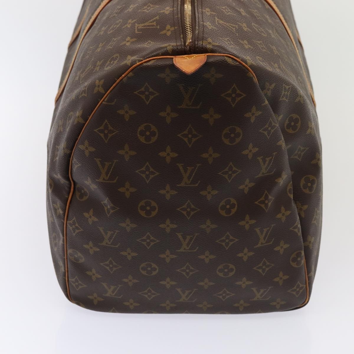 Louis Vuitton Keepall Bag Monogram Canvas Brown Canvas Travel Bag