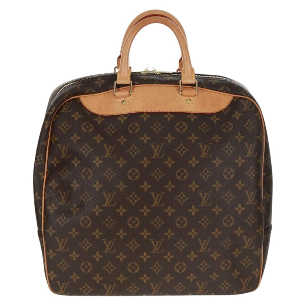 Louis Vuitton Evasion Travel Bag Monogram Canvas Brown Canvas Travel Bag