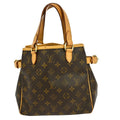 Louis Vuitton Batignolles Handbag Monogram Canvas Brown Canvas Tote Bag