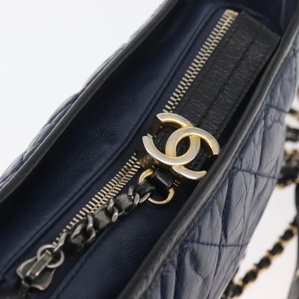 Chanel Gabrielle Hobo Quilted Aged Calfskin Multicolour Leather Shoulder Bag Bag